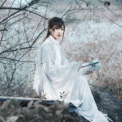魏晋风汉服汉服忘川汉服花灯节汉服樱花汉服 超仙 仙女彼岸花汉服