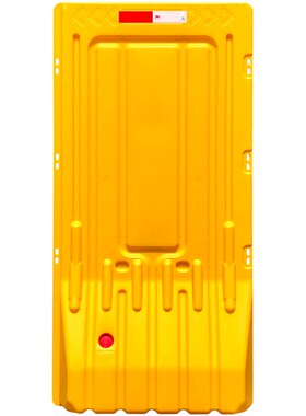 吹塑围挡1.8米高三孔水马防撞桶道路施工防护设施安全隔离围栏