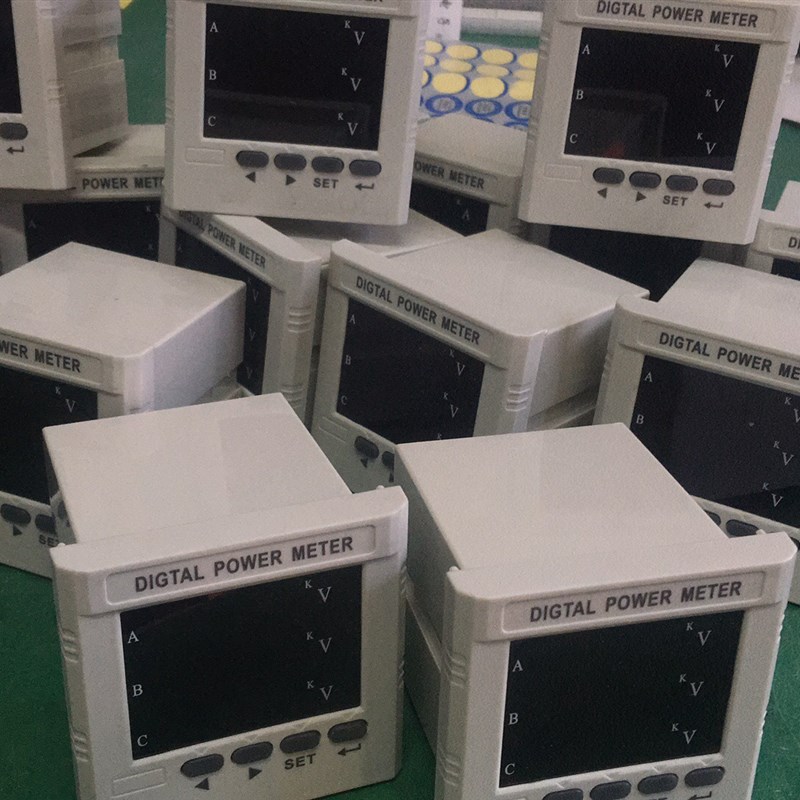 三相数显电流电压功率组合多功能电力仪表液晶电能数码网络表485