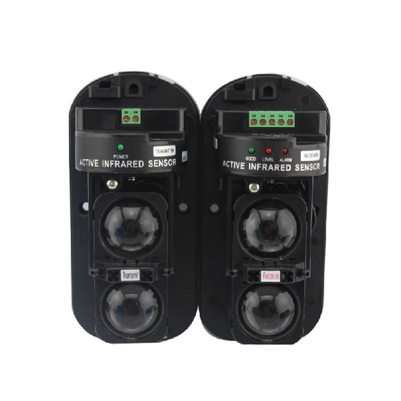 红外对射报警器两光束ABT探测器室外围墙报警器探头红外线防盗