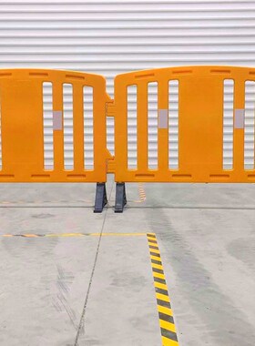 全新料1.5米移动护栏道路施工水马围挡隔离栏防撞桶警示施工护栏