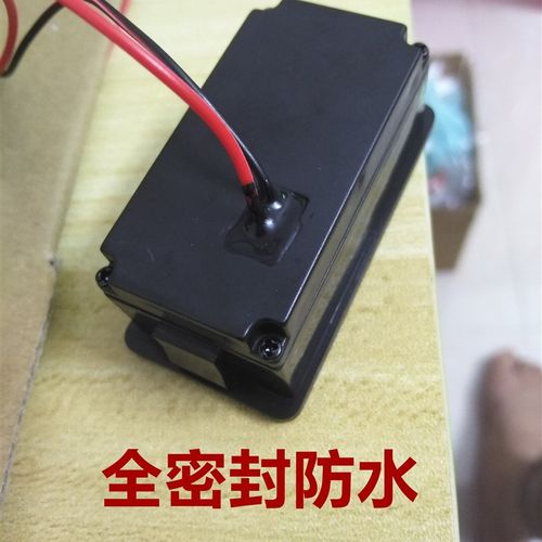 两线直流DC5V-120V电动车电压表数字显示器 12V48V60V72V反接保护