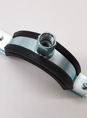 金属管卡重型排水管吊卡子50PPR管箍75PVC加厚90 125墙卡抱箍铁皮