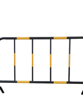 红白铁马护栏围栏黄黑镀锌管市政道路施工活动隔离防护栏加厚耐用