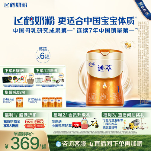 飞鹤迹萃【专利母源自护】