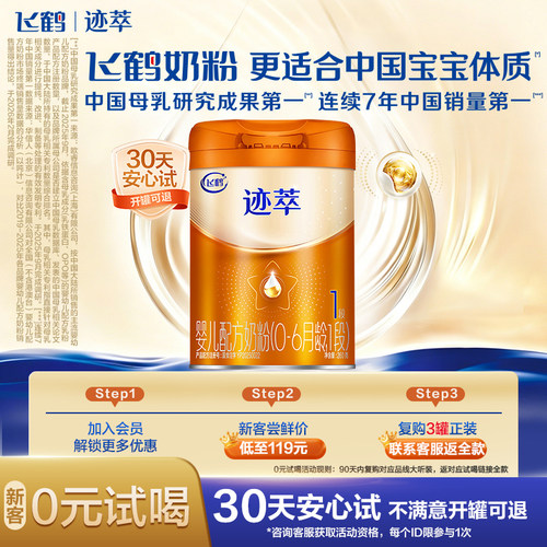 飞鹤迹萃【专利母源自护】