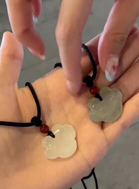 闺蜜项链一人一半闰蜜项链三人友谊项链网红项链爆款闺蜜手工编织