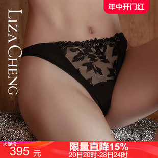 丁字裤 Liza Cheng飞天系刺绣蕾丝性感内裤 T裤 L200072
