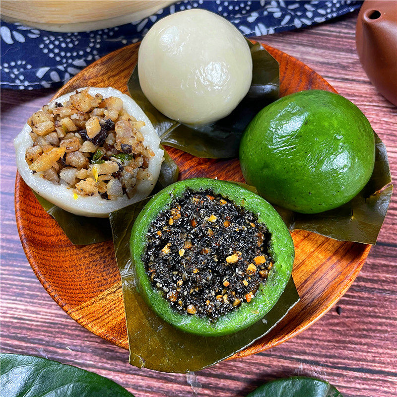 广西桂林艾叶糍粑清明果艾草青团花生芝麻糖馅平乐大肚粑糯米糕点,零食/坚果/特产,中式糕点/新中式糕点,淘宝优惠券,粉丝福利购,淘宝优惠卷