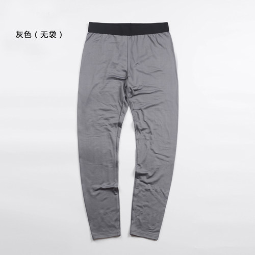 户外男士功能内衣保暖裤power Grid吸湿排汗格仔绒抓绒长裤