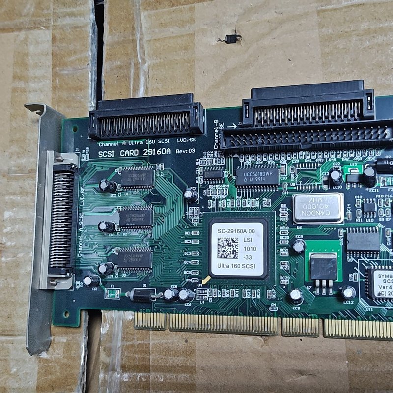 议价SCSI CARD 29160A 双通道Ultra 160卡可维修图片