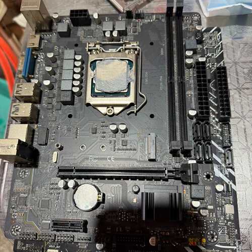 议价昂迅H510-VD4主板，加I510400F 下来的，支可维修