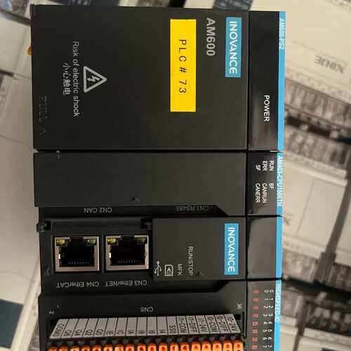 议价汇川PLC主机AM403-CPU1608TN，带电源AM60可维修