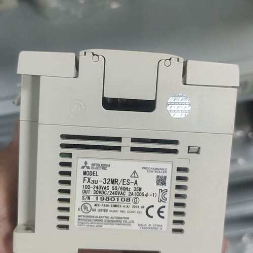 议价PLC FX3U-32MR/ES-A，100-240VA可维修