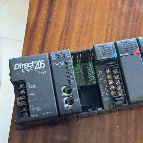 议价光洋Direct205 PLC工控机，带DL240 CPU模可维修