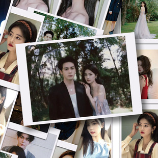 82张白鹿撕拉片拍立得小卡贴纸曾舜晞CP周边临江仙电视剧装饰贴画