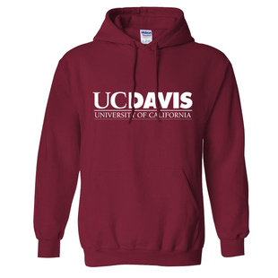 UC Davis加利福尼亚大学戴维斯分校校服青少年学生冬季圆领卫衣
