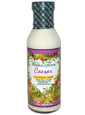 生酮Walden Farms无碳水凯撒汁沙拉酱无糖凯撒酱Caesar Dressing