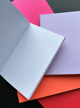 外贸a7彩线本迷你便携随身小本子记事本100克纸张本子微瑕疵处理