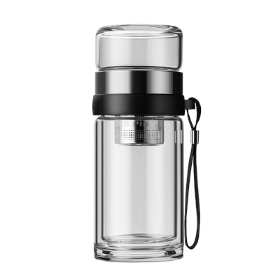 个人专用带盖加厚大容量泡茶杯