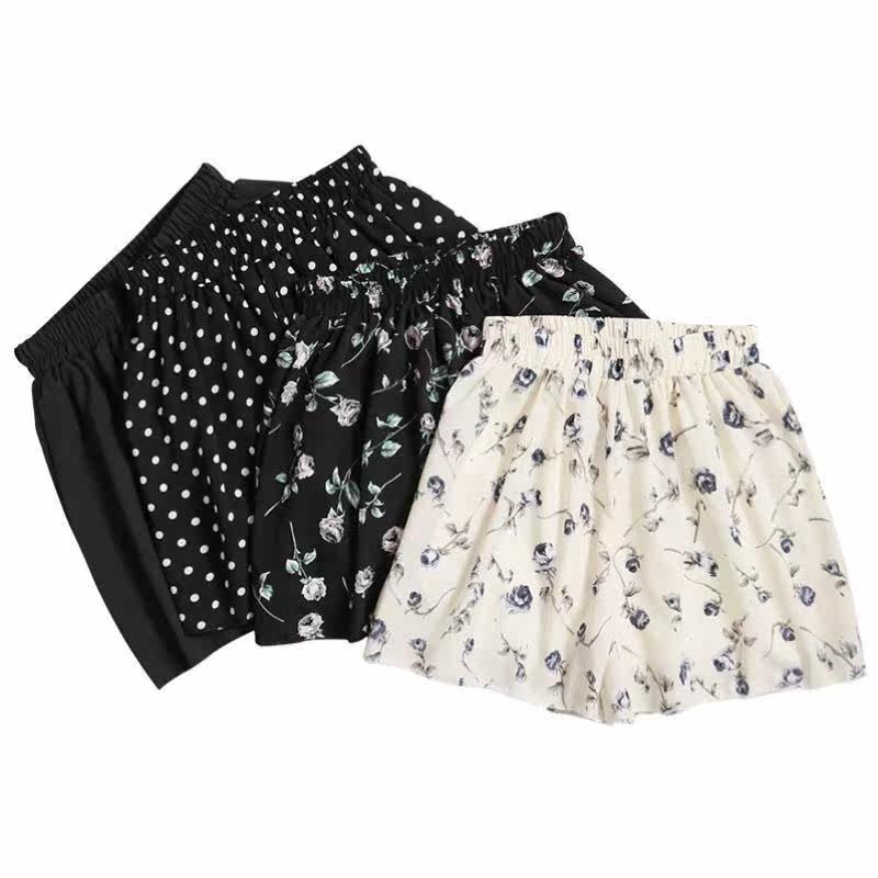 运动收腰薄大妈女人柔运动型雪纺短裤女子居家服裙式宽松裤时尚裤在类目 女装/女士精品, 裤子, 休闲裤中 - 来自Buy2taobao.com提供专业的淘宝代购服务