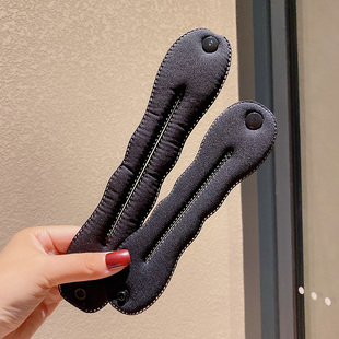 新款丸子头盘发器挽发头饰气质盘头花苞头神器懒人固定蓬松发饰女