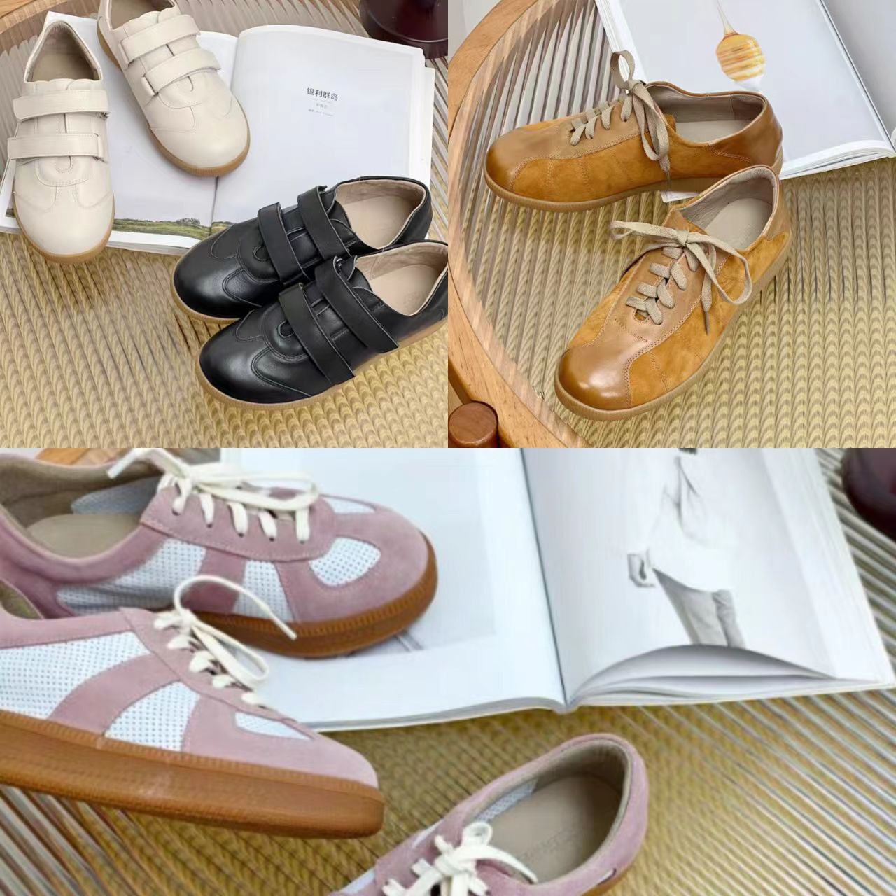 【清仓！No退NO换】慢先森圆头男女休闲鞋 【326】【327】【325】