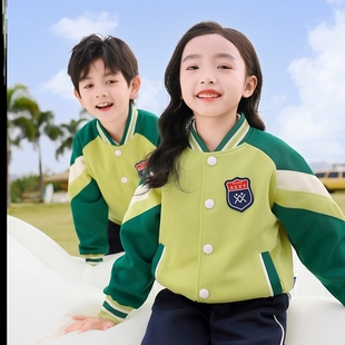服装 幼儿园班服纯棉两件套四件套春夏冬装 英伦风运动会运动服女孩