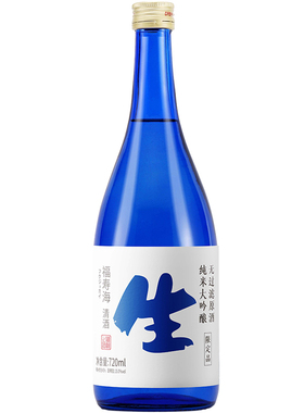 福寿海45无滤过生原酒 日式清酒720ml