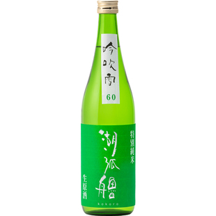 湖弧橹 吟吹雪 特别纯米生原酒720ml 进口清酒