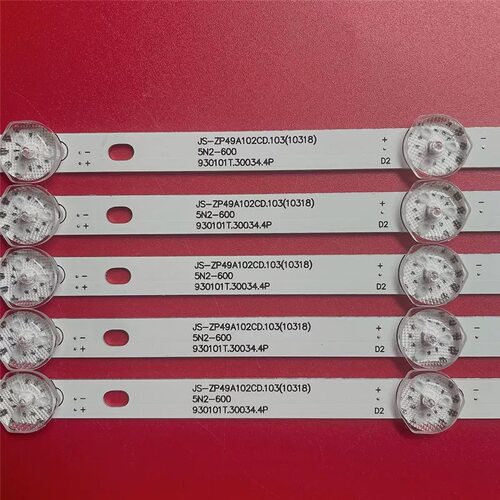 组装JS-ZP49A102CD.103 (10318)5N2-600 930101T.30034.4P灯条