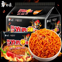 Baixiang Onemic Turkey Noodles 119G*5 пакетов мгновенного лапши корейская лапша сухая лапша общежитие лапши