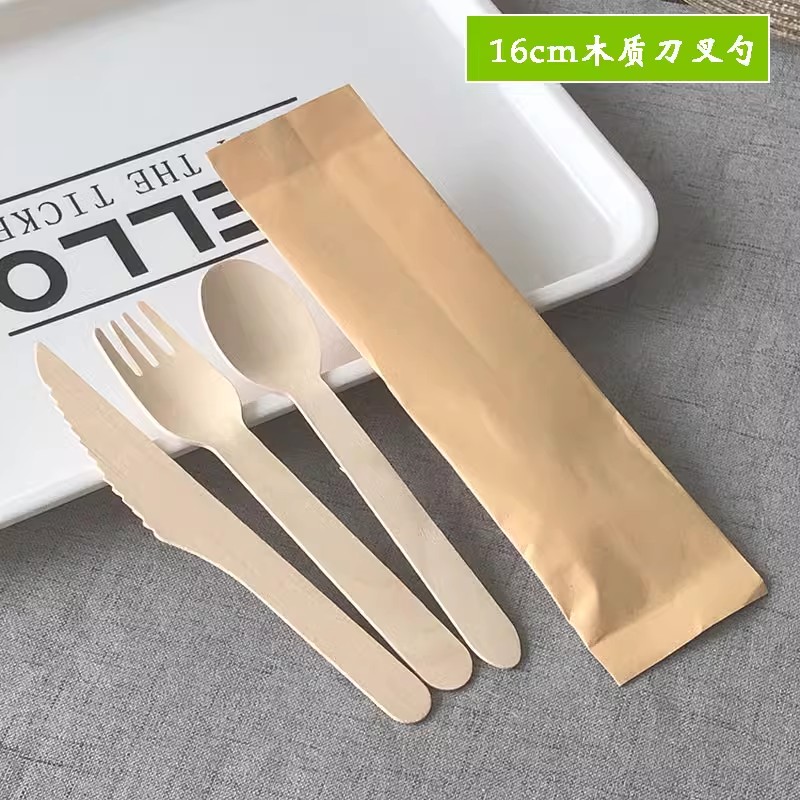 一次性刀叉勺环保餐具独立包装