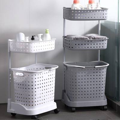 Bathroom toilet laundry basket dirty clothes storage basket