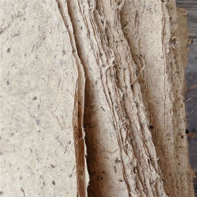 junk journal复古手帐桑皮纸栗壳皮纸内页打底印章素材手工背景纸