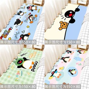 pingu小企鹅地毯家用客厅房间装饰地毯卧室床边阳台飘窗拍照地毯