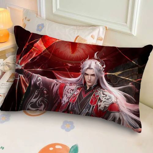 二次元国漫仙逆周边抱枕长方形宿舍卧室王林床头装饰枕头可定制