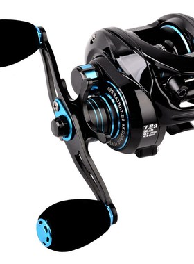 蓝色防炸线水滴轮远投鱼轮路亚轮鱼轮微物鱼线轮海杆轮渔线轮渔具