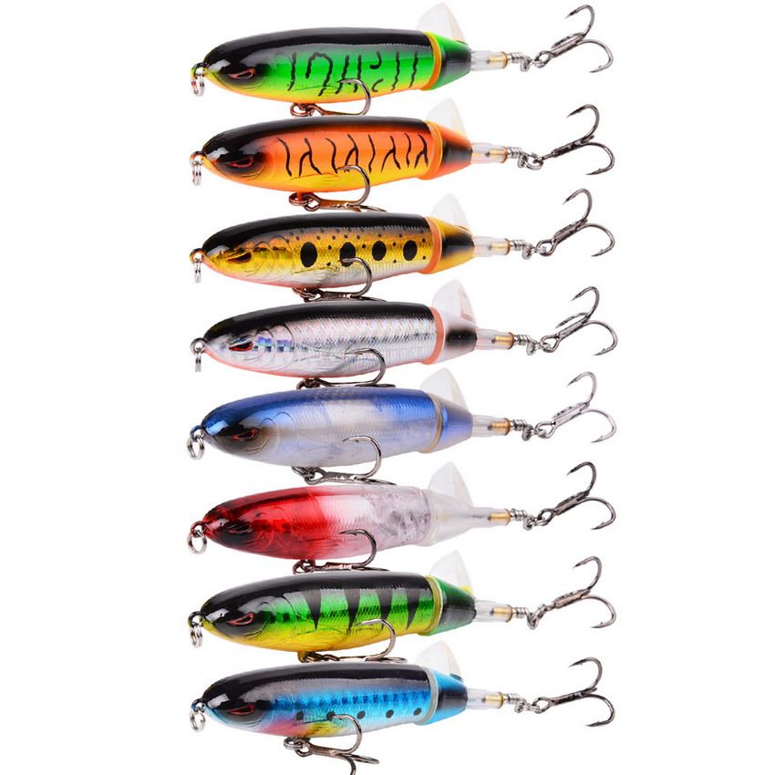 路亚饵浮水面系铅笔拖拉机螺旋桨淡水海钓远投翘嘴鱤鱼黑鱼神饵