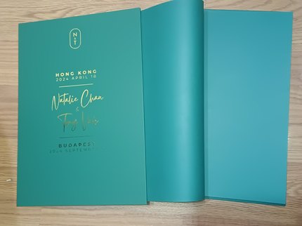 创意签到本册商务年会议嘉宾签名留言簿聚会提名活页翻页通用定制
