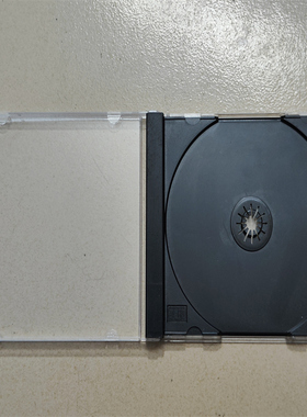 塑料包装合.CD DVD包装合 中层黑色12爪原装进口二手空合 加厚
