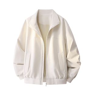 BLACKSOAG 美式教练立领飞行员夹克外套痞帅硬汉风棒球服