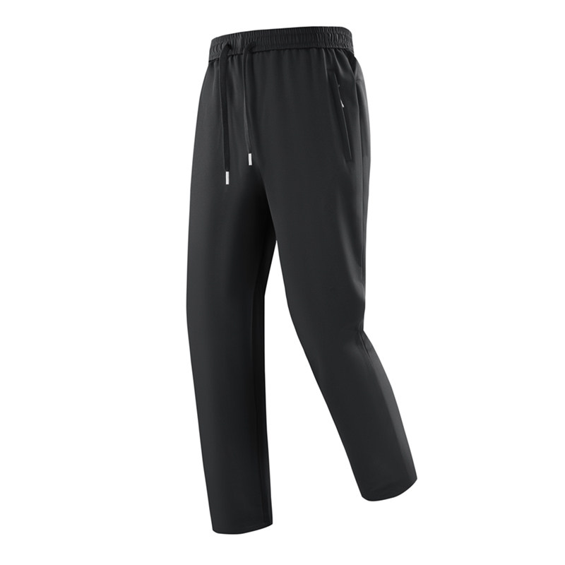 BLACKSOAG 舒适百搭黑色直筒运动裤松紧腰系带休闲卫裤户外,男装,休闲裤,淘宝优惠券,粉丝福利购,淘宝优惠卷