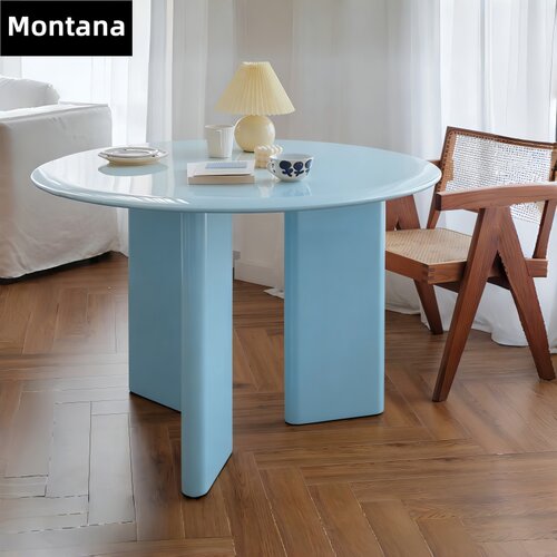 Montana 北欧圆桌ins桌几家用简约复古圆形饭桌网红小户型餐桌子