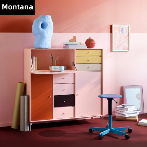 Montana 丹麦客厅餐边柜中古储物边柜儿童卧室收纳多巴胺家具定制