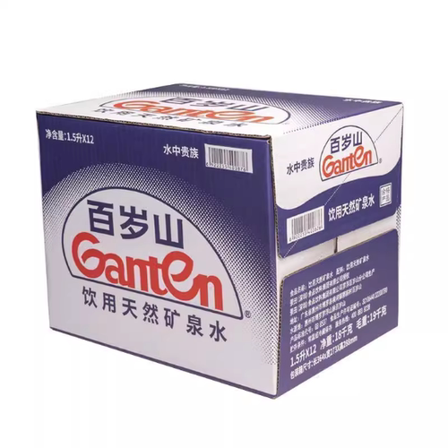 百岁山天然矿泉水1.5L*12瓶