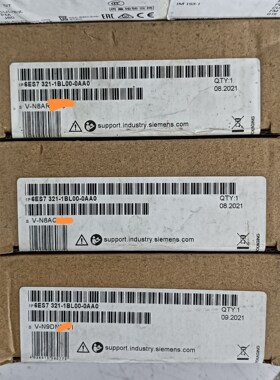 6ES7 321-1BL00-0AA0模块原装未开 议价