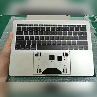 苹果笔记本键盘A1708 A1706 C壳加键盘加底盖 银灰 议价