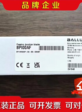 原装 巴鲁夫 BPI00AF 传感器 BPI 6M3 议价