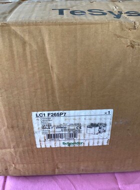 施耐德交流接触器LC1 F265P7带原装包装. 议价